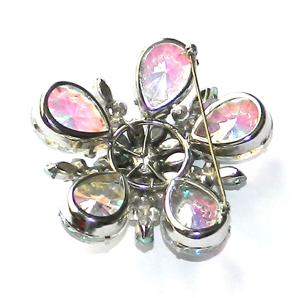 Schreiner rhinestone brooch