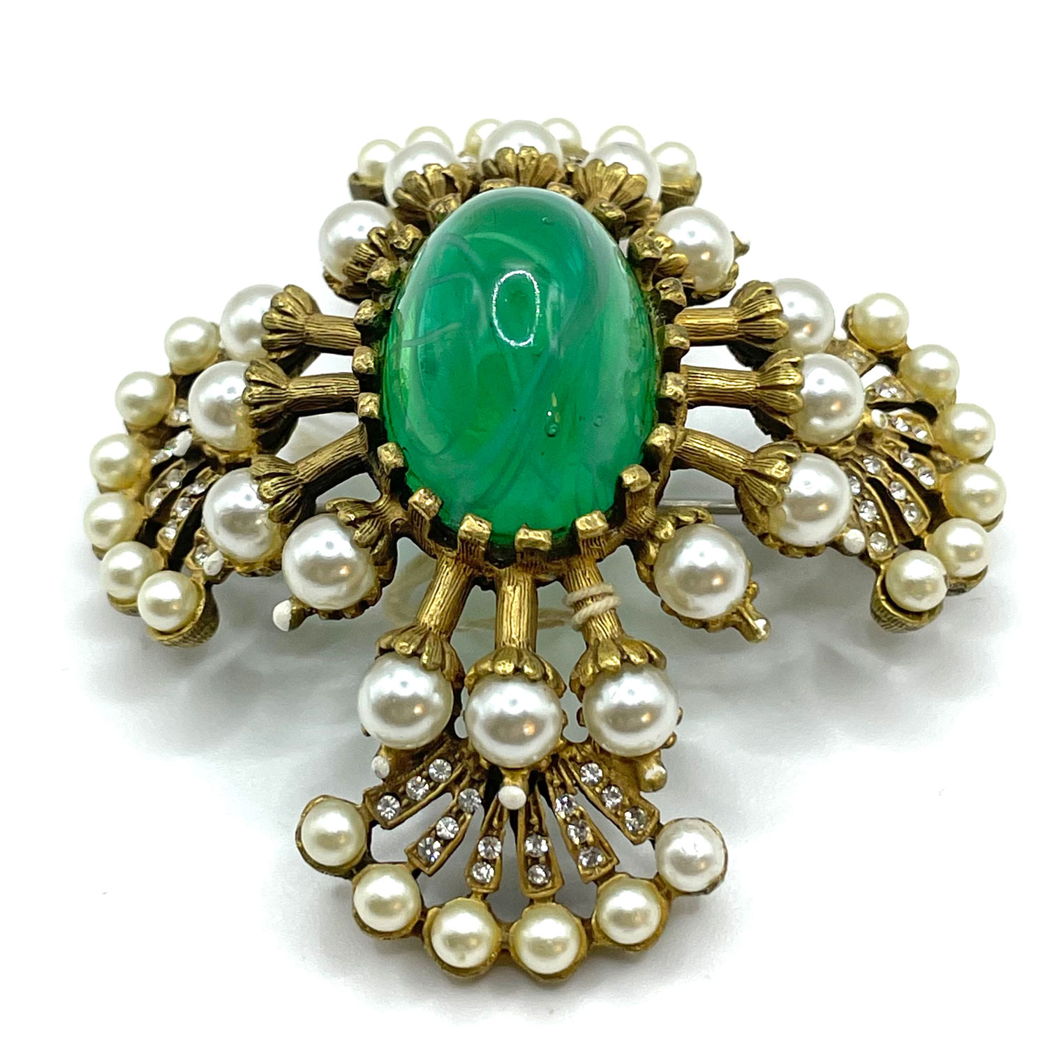 Kenneth J Lane brooch