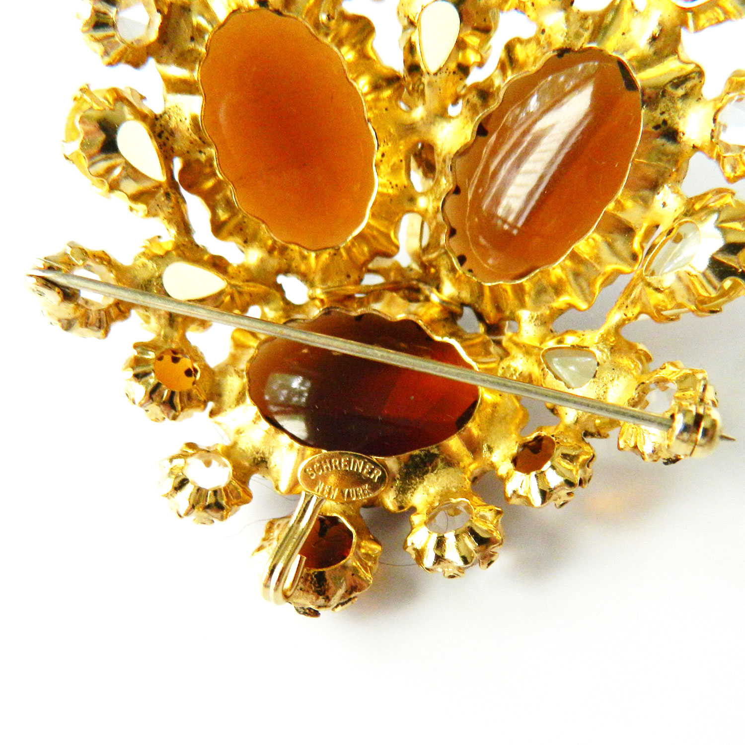 1950's Schreiner brooch