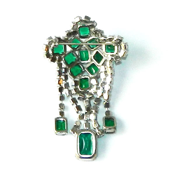 art deco brooch