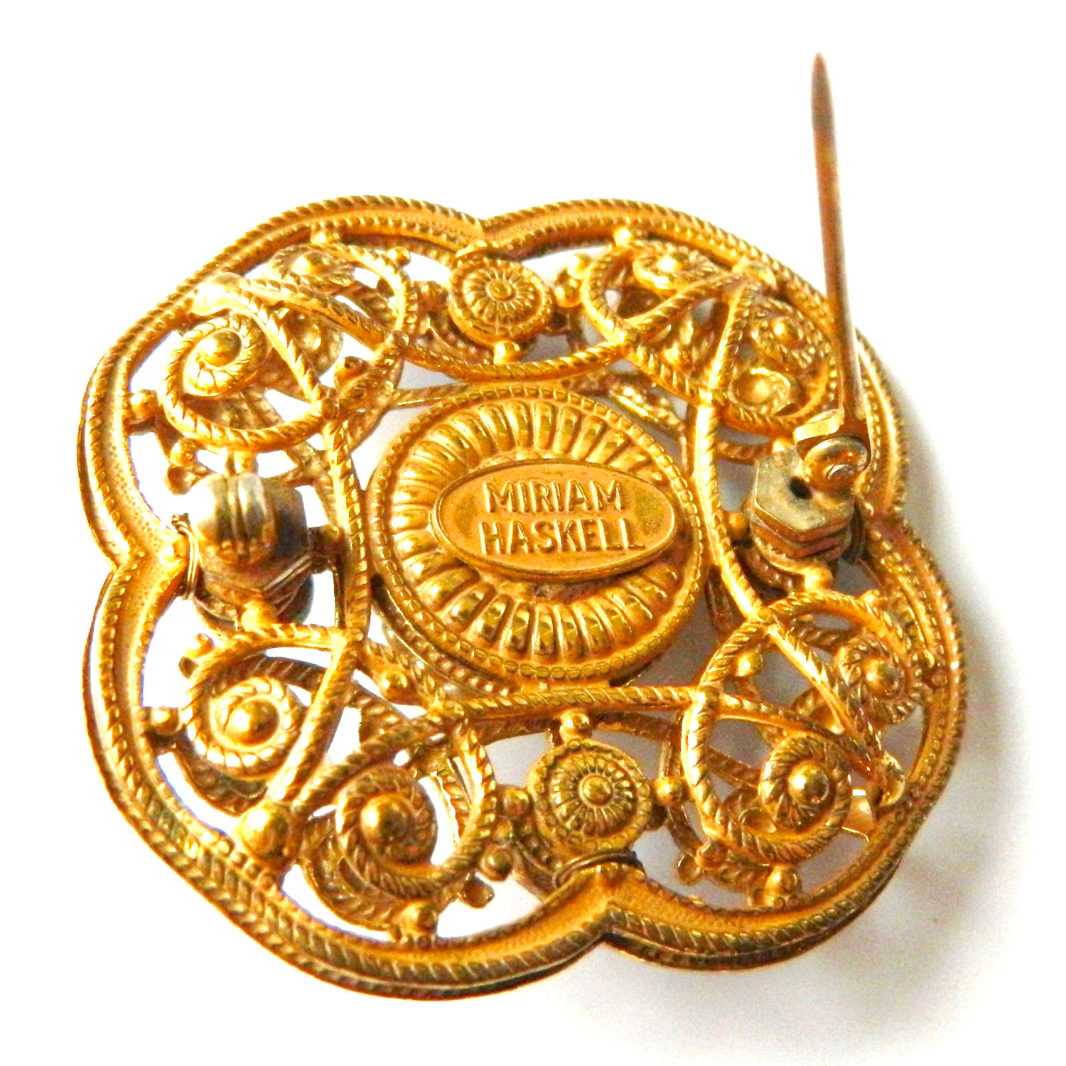 Miriam Haskell brooch