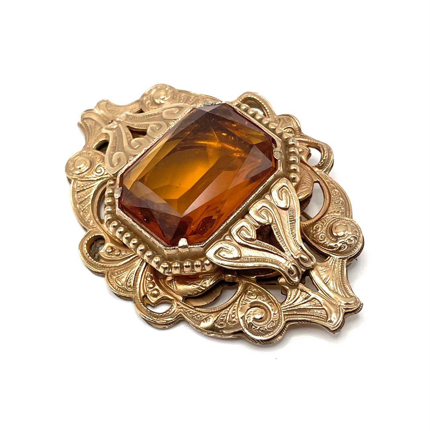 Victorian revival brooch