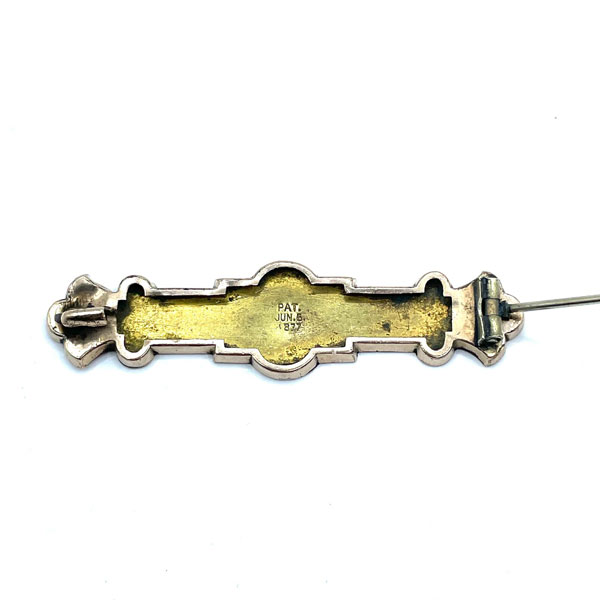 antique bar pin