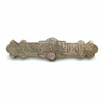 Antique bar pin brooch