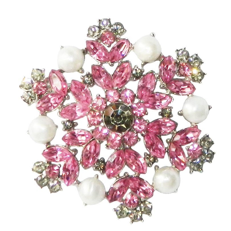 Trifari Snowflake Brooch