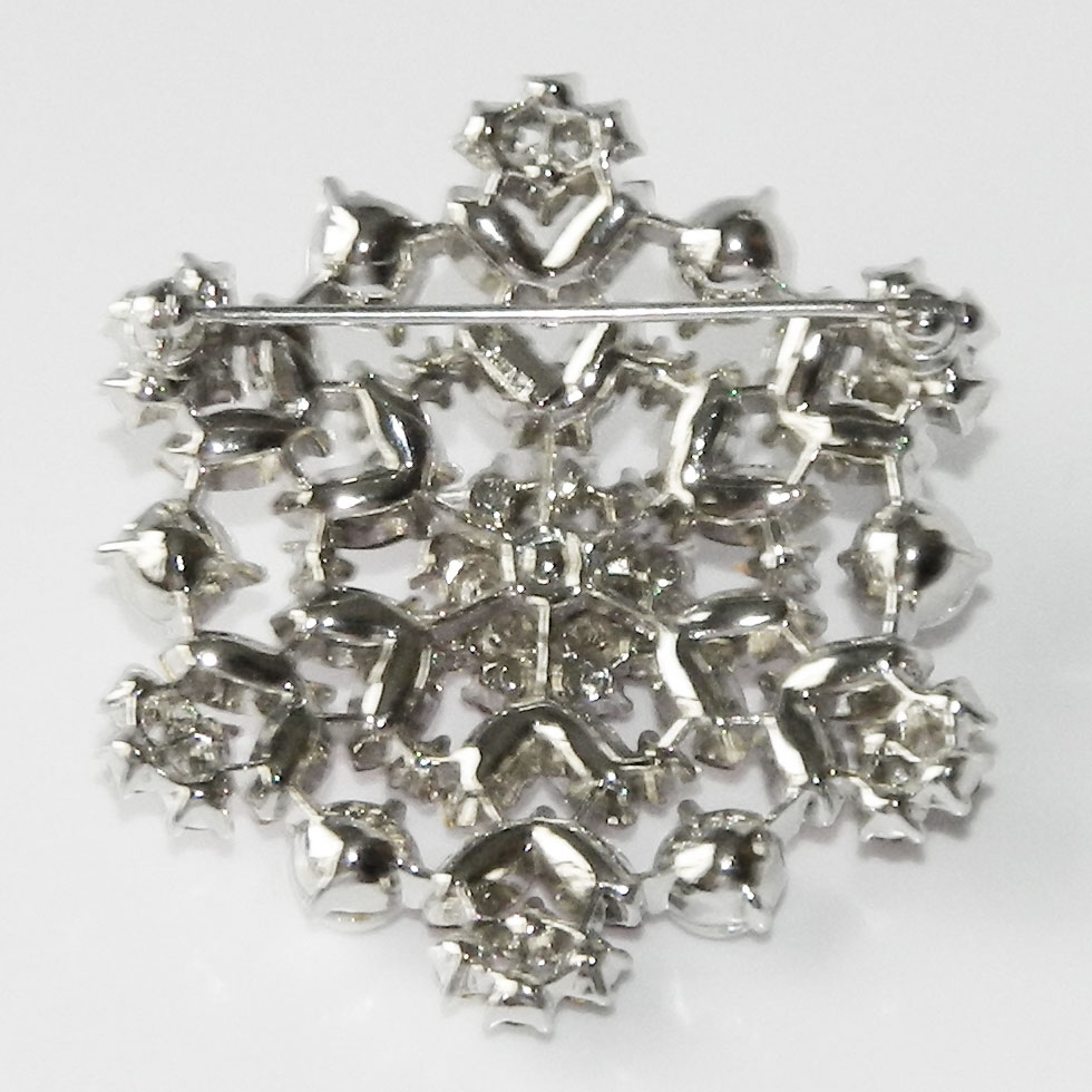 Trifari Snowflake Brooch