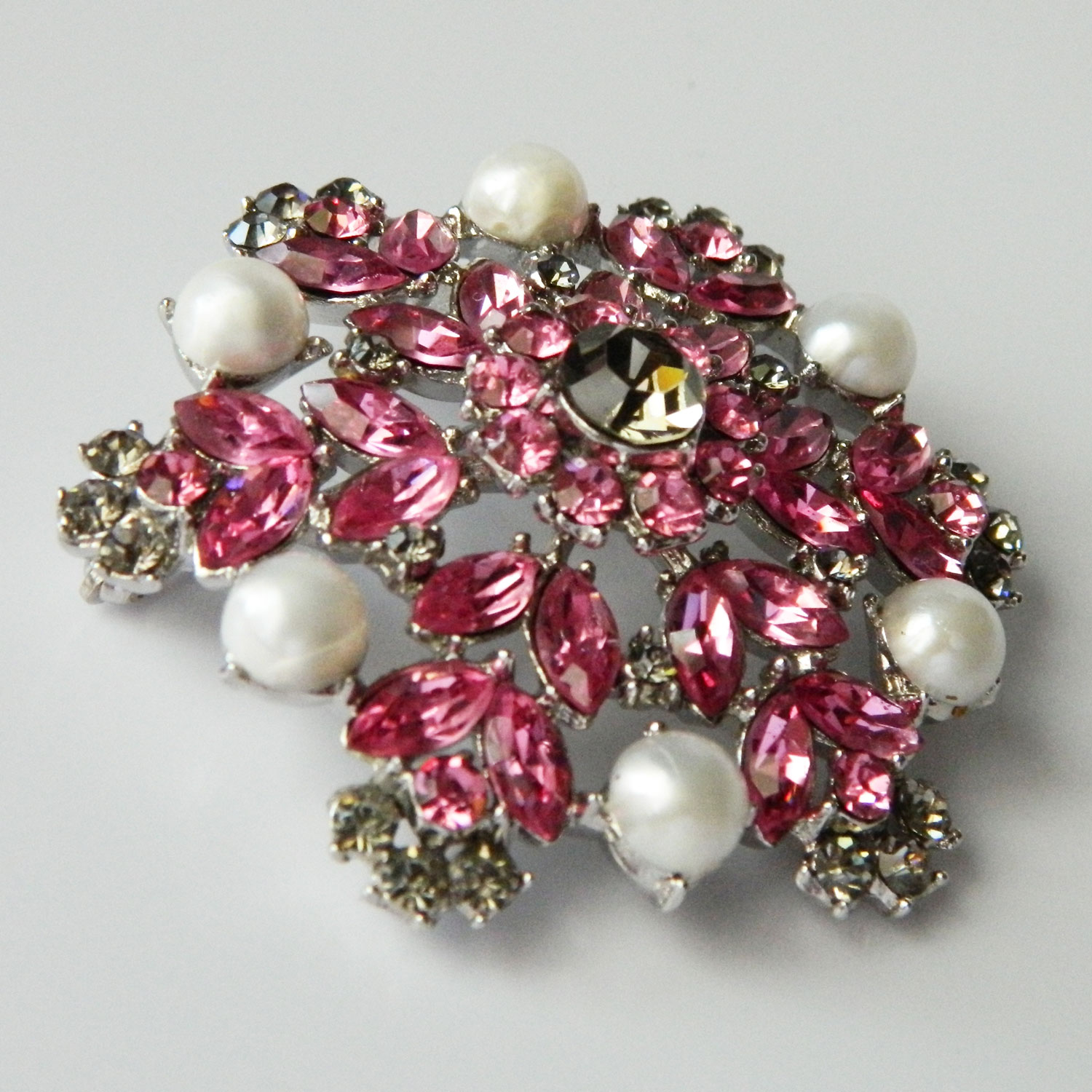 Trifari Flower Brooch