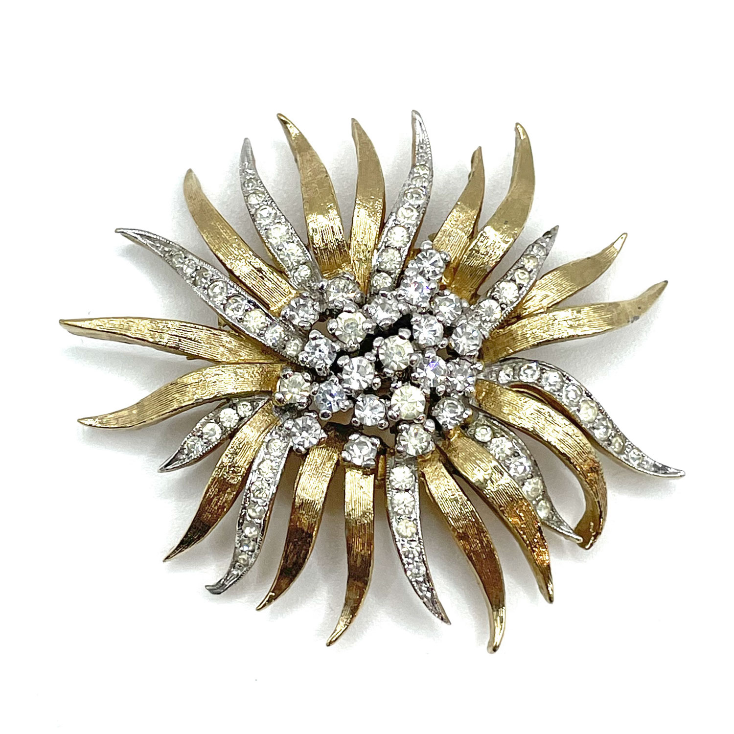 Vintage Panetta rhinestone brooch