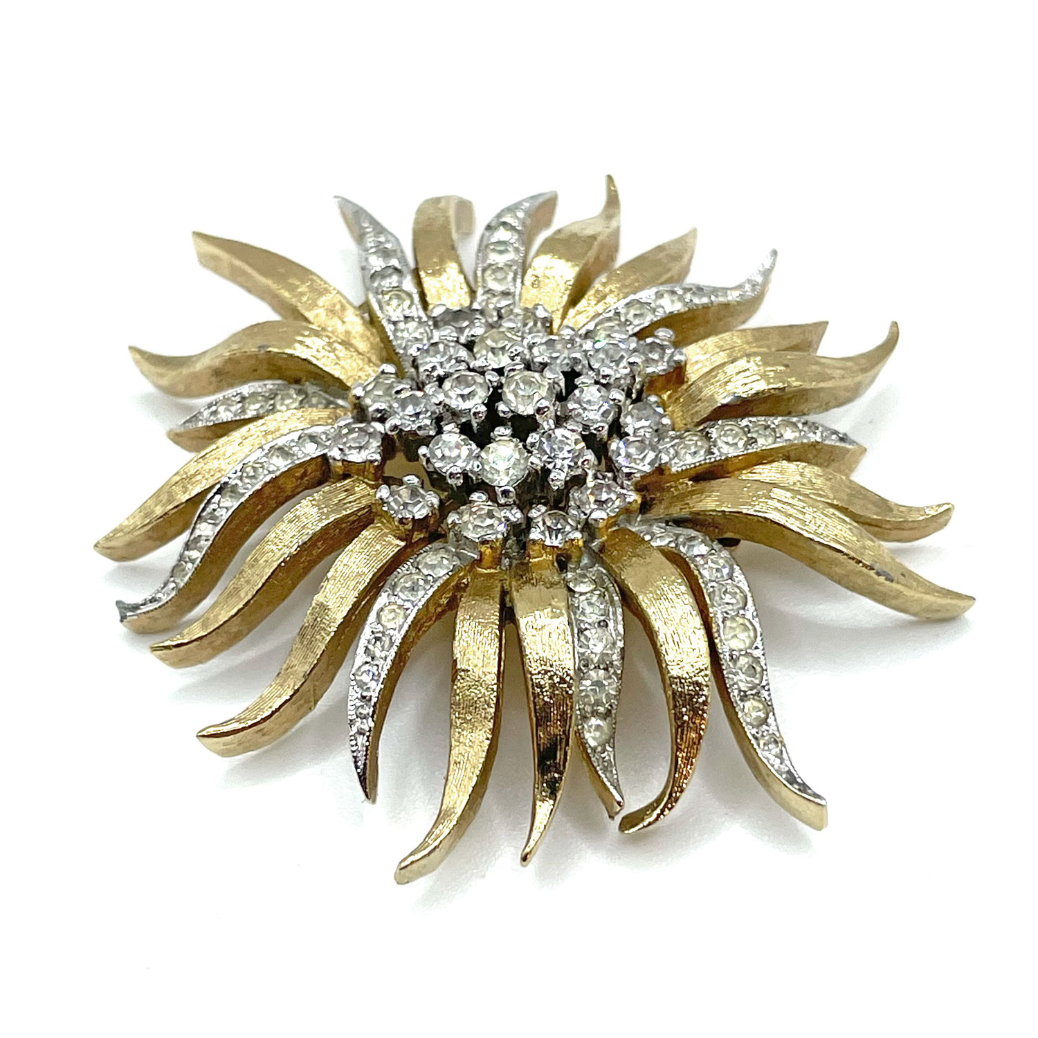 Vintage Panetta rhinestone brooch