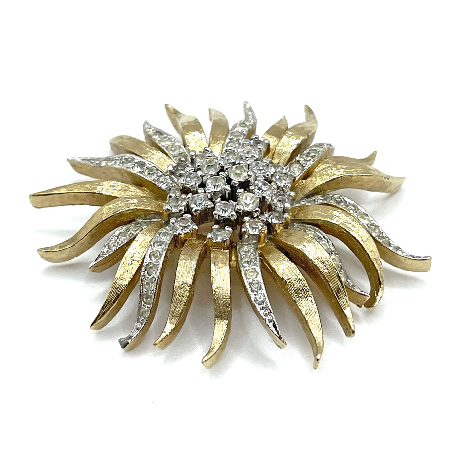 Vintage Panetta rhinestone brooch