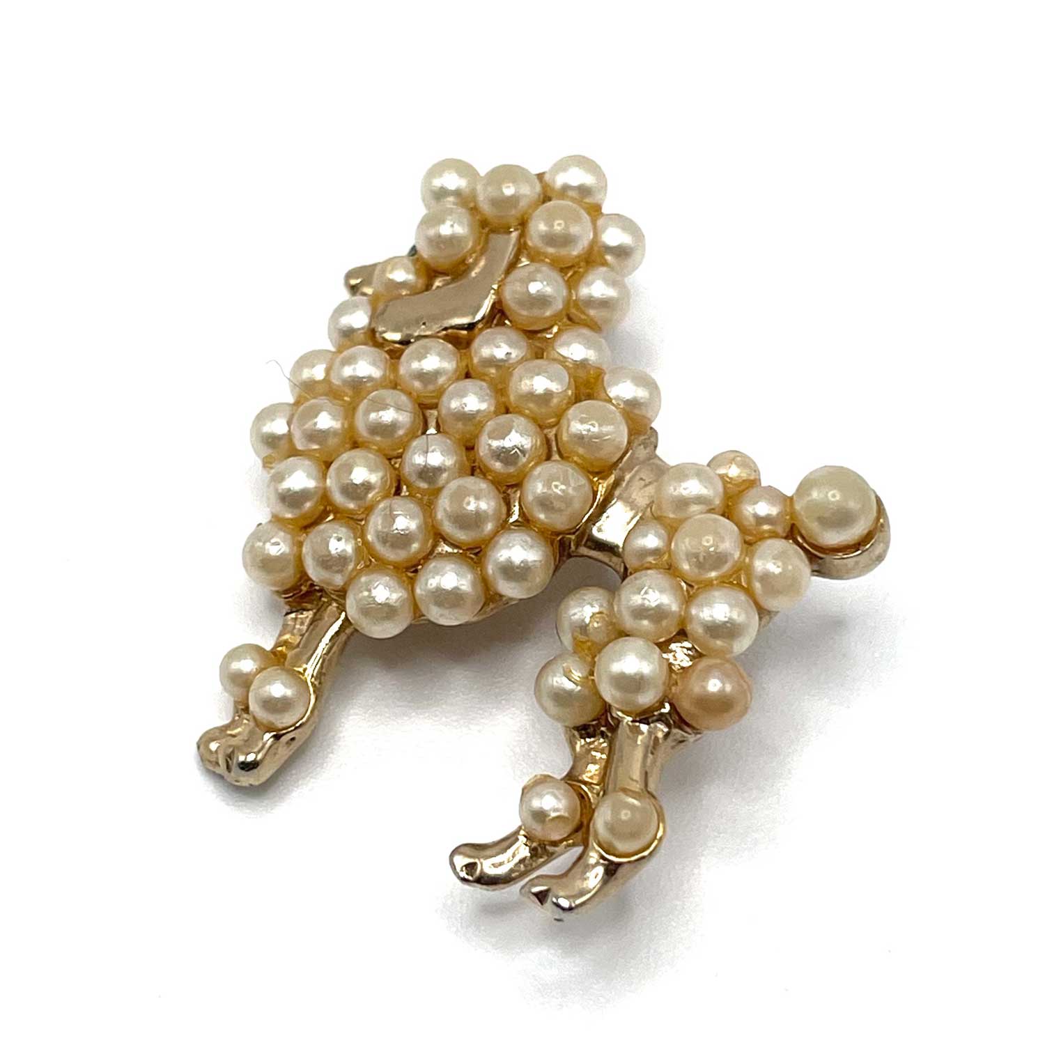 Ernest Steiner poodle brooch