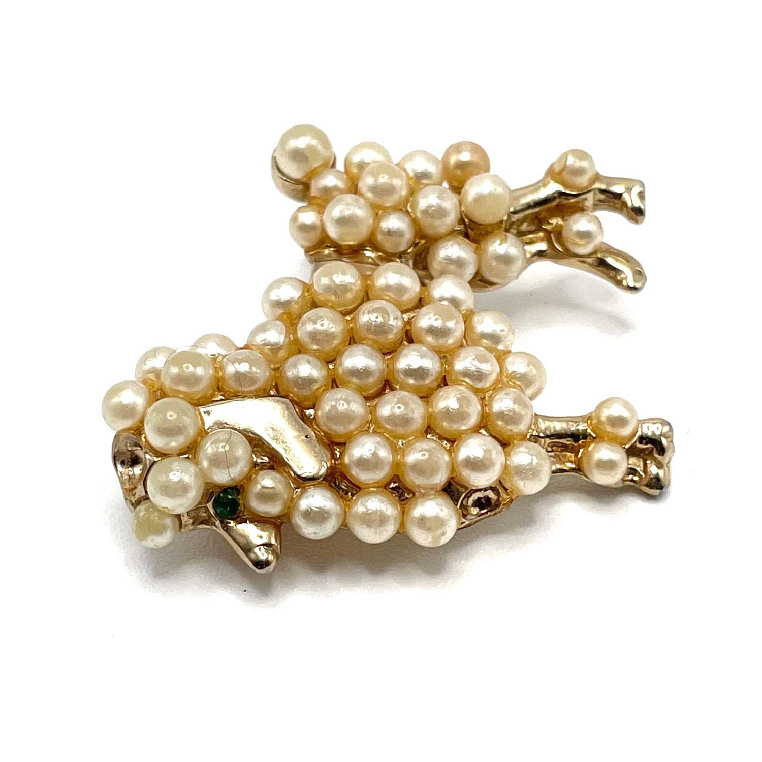 Ernest Steiner poodle brooch