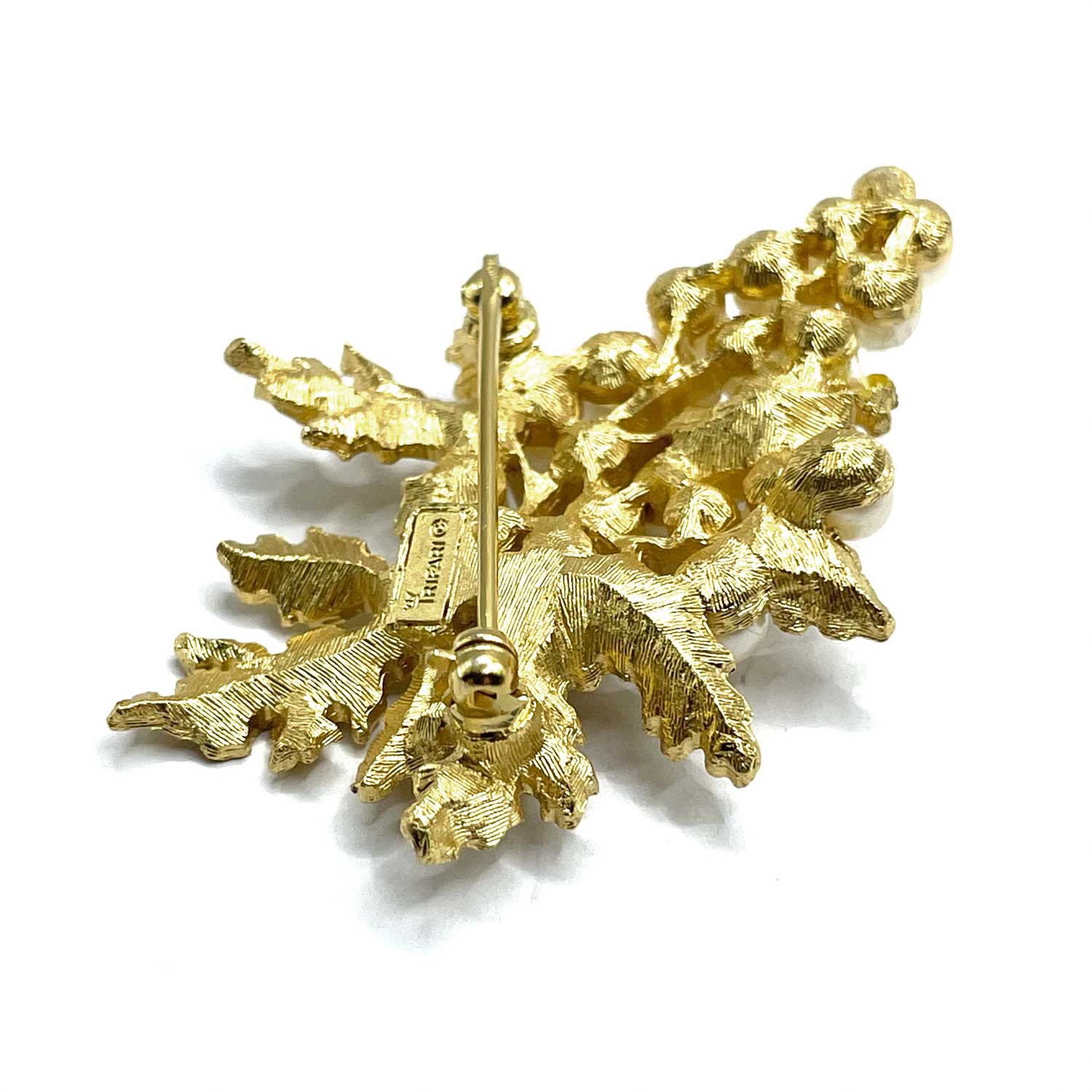 Crown Trifari grapes brooch
