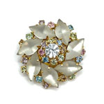 Austrian rhinestone brooch