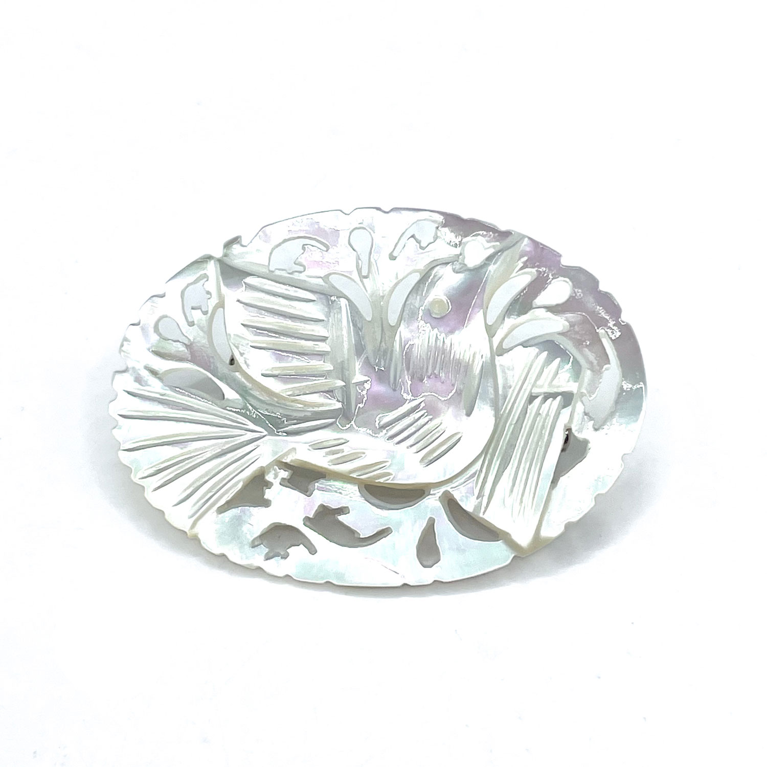 Mother of pearl brooch