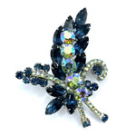 rhinestone corage brooch