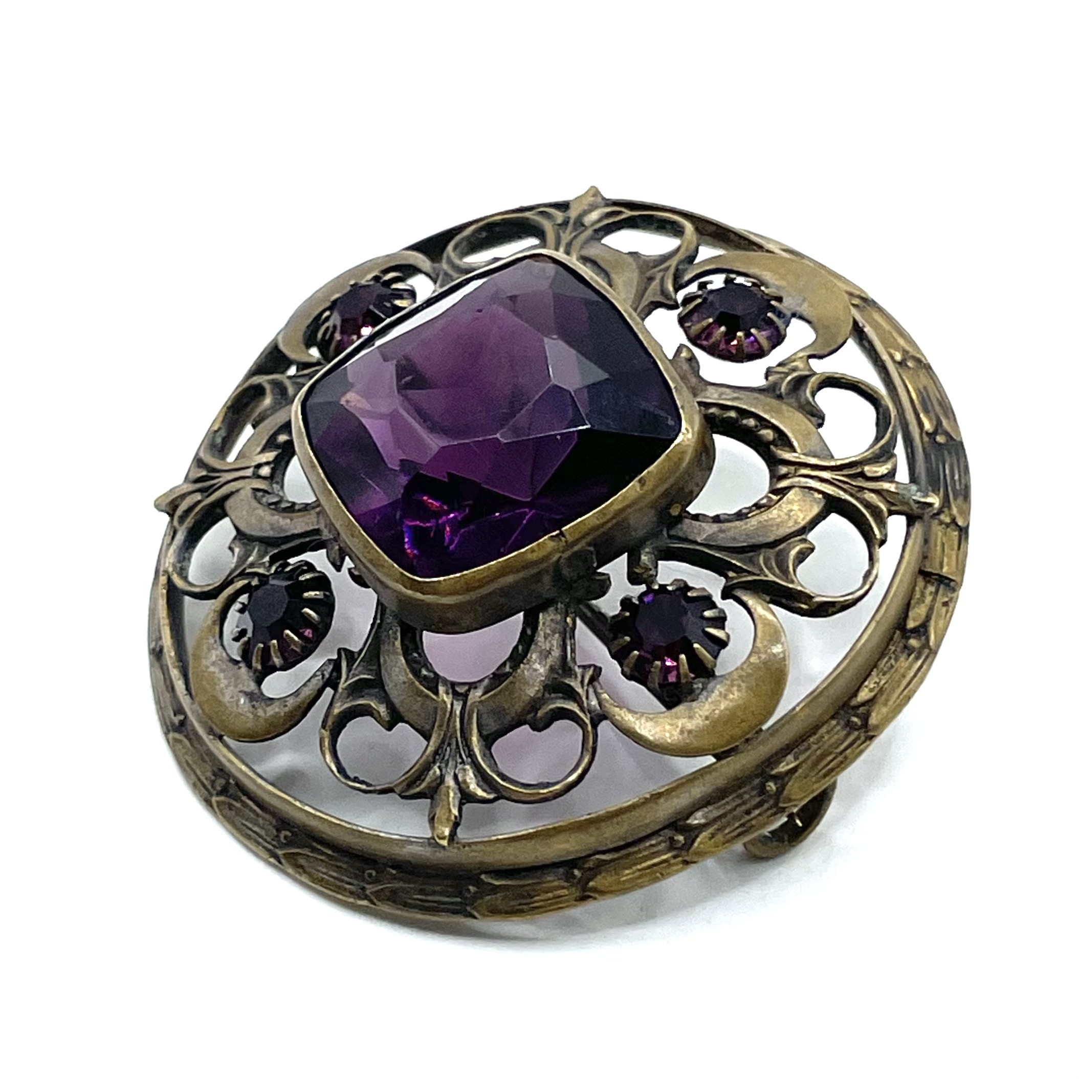 Antique Art Nouveau brooch