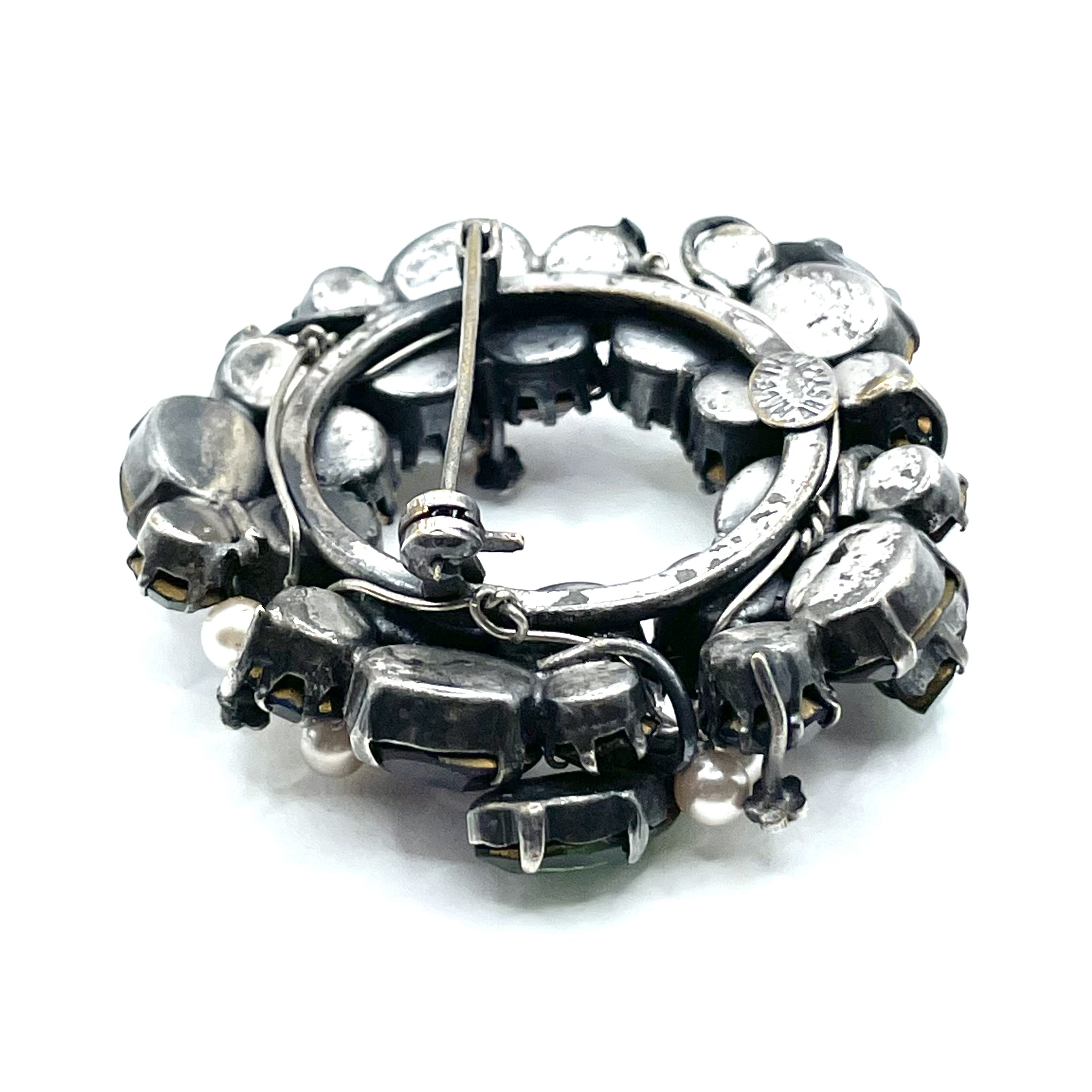 Austrian rhinestone brooch