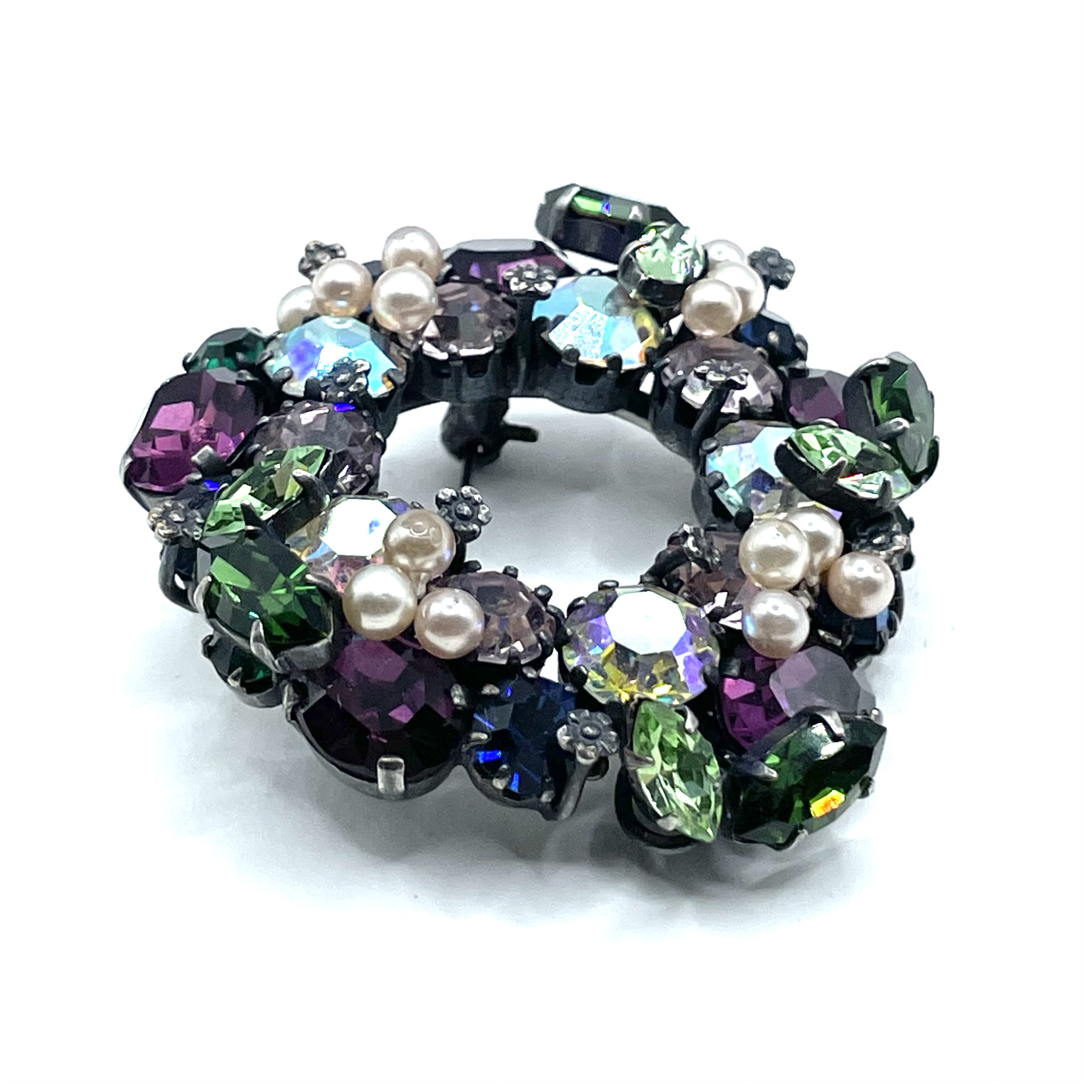 Austrian rhinestone brooch