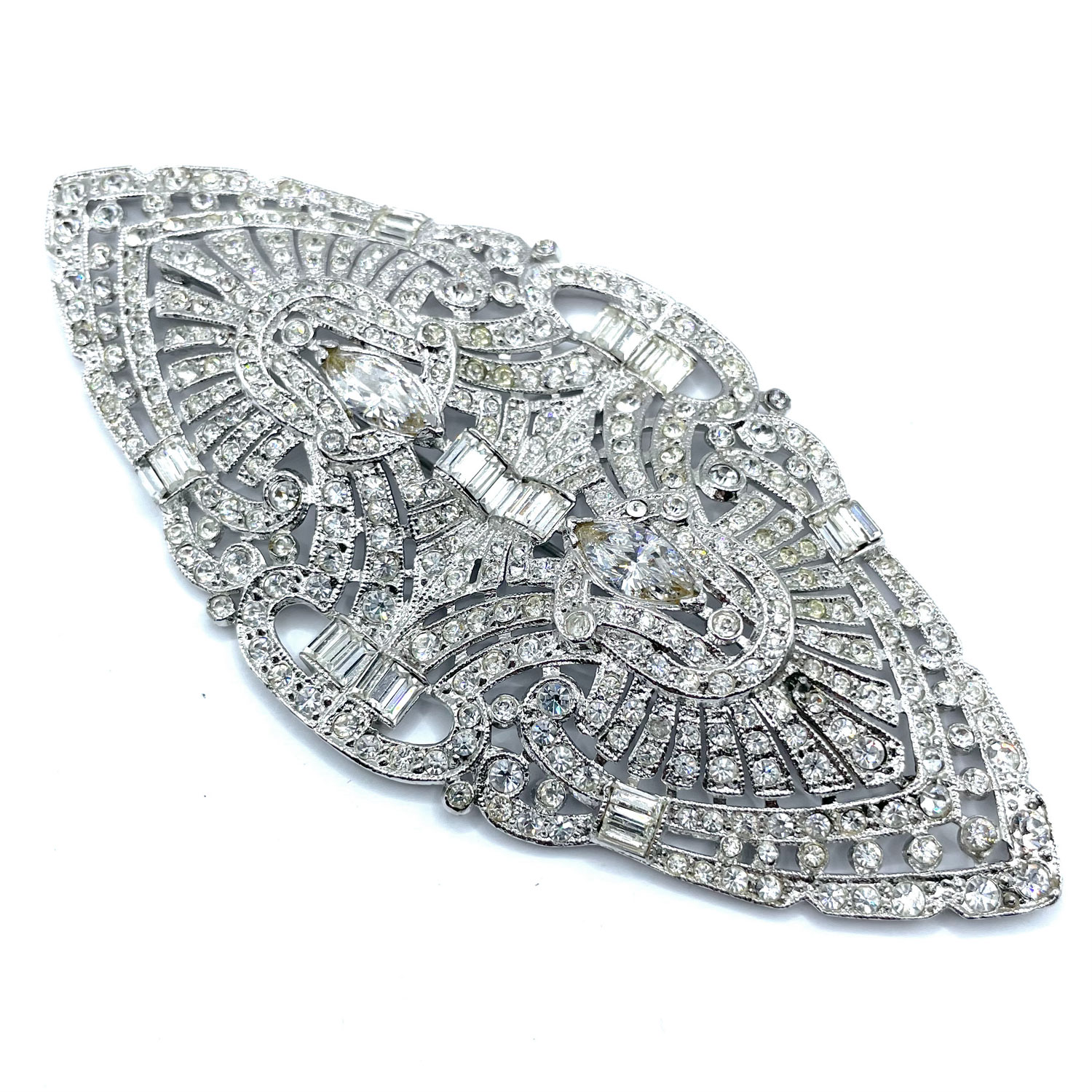 art deco brooch