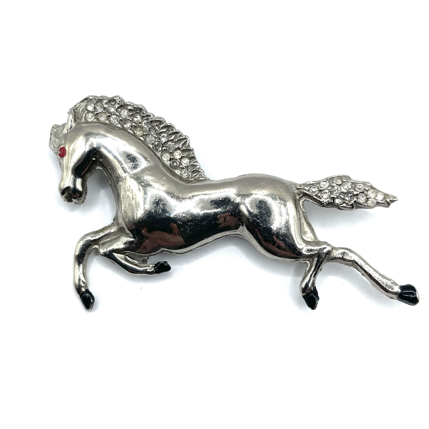 Galloping Horse Brooch