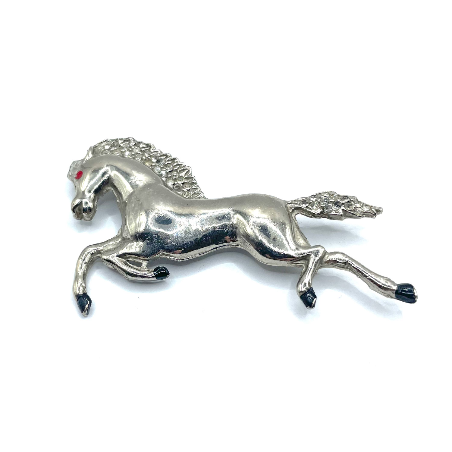 Galloping Horse Brooch