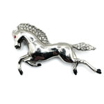 galloping horse brooch