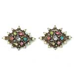 Pair of Hollycraft collar pins