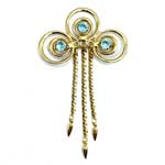 Antique chatelaine brooch