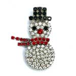 snowflake brooch