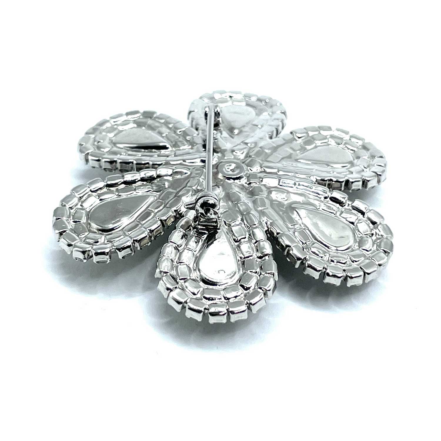 1950s rhinestone brooch
