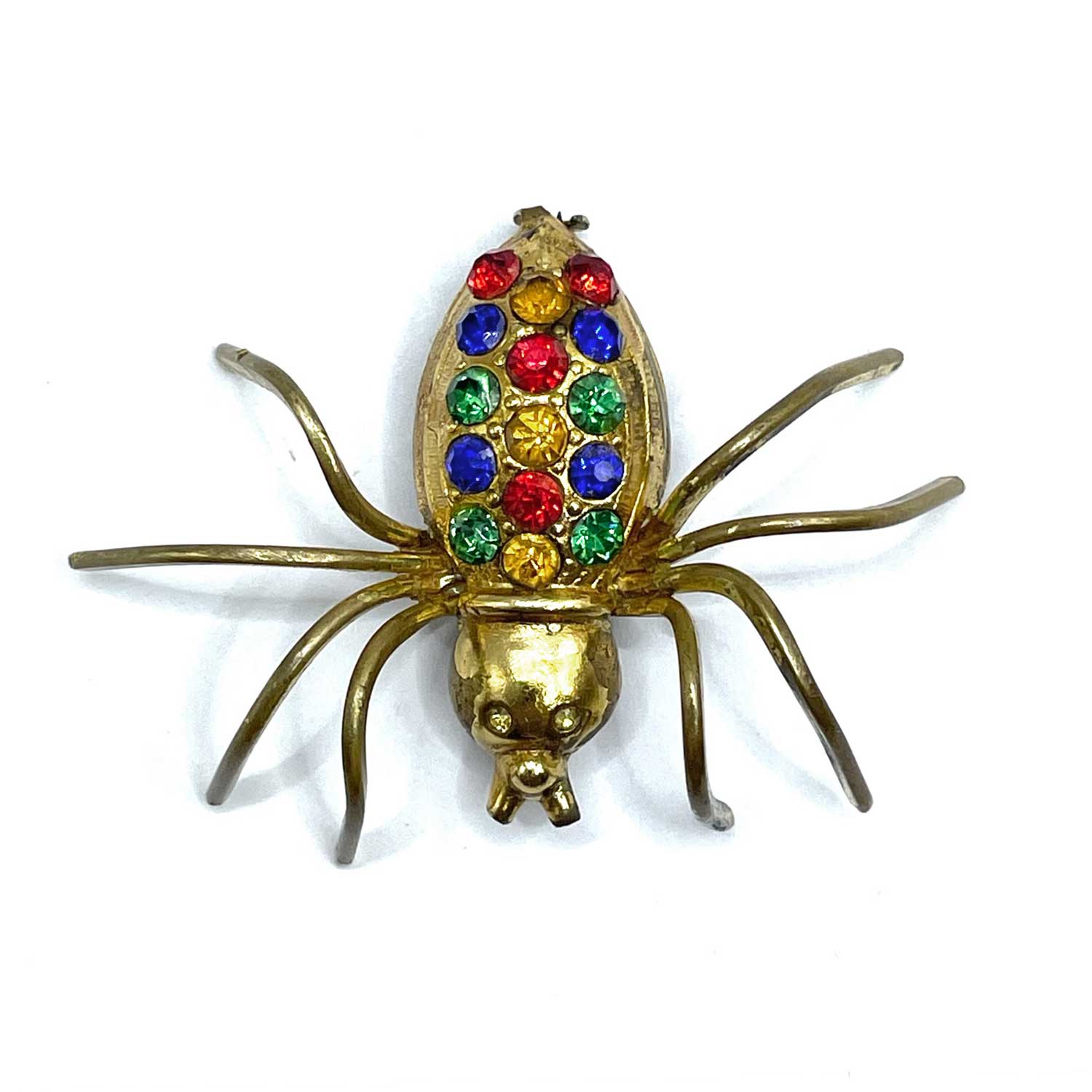 1930s spider brooch