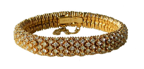 Ciner rhinestone bracelet