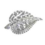 Marcel Boucher rhinestone brooch