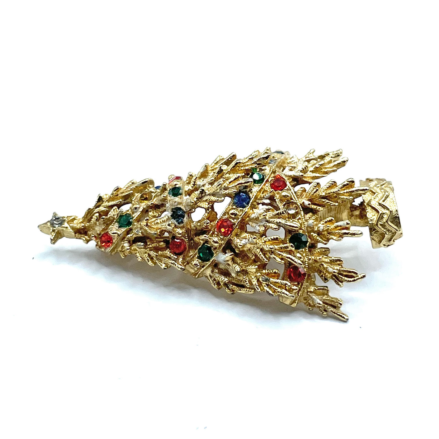 Christmas tree brooch