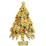 Christmas tree pin