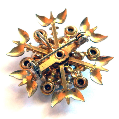 snowflake brooch