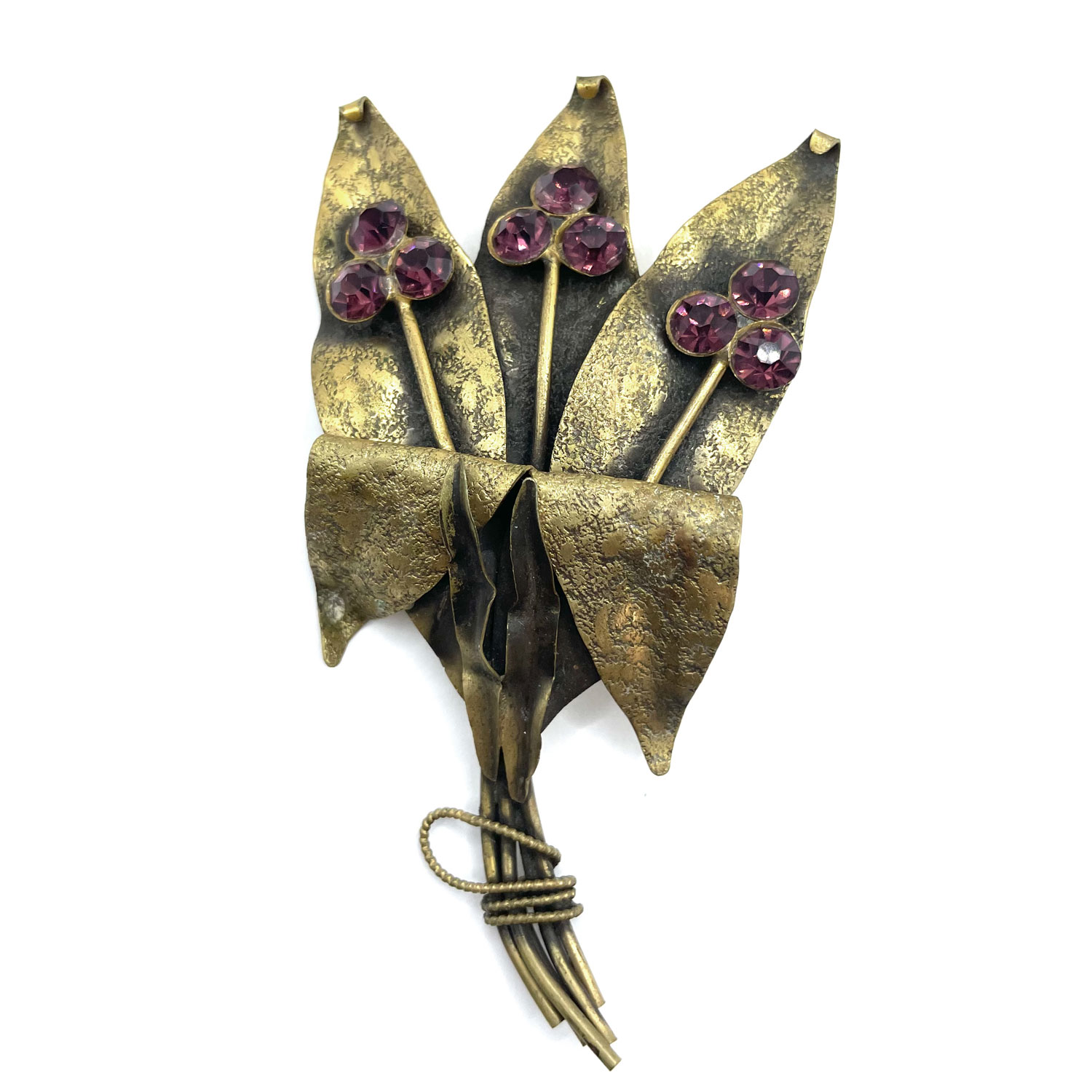 H Pomerantz brooch