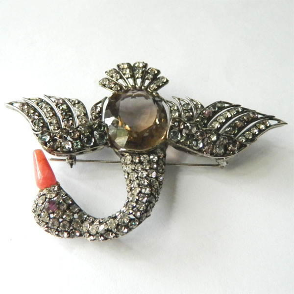 Iradj Moini bird brooch