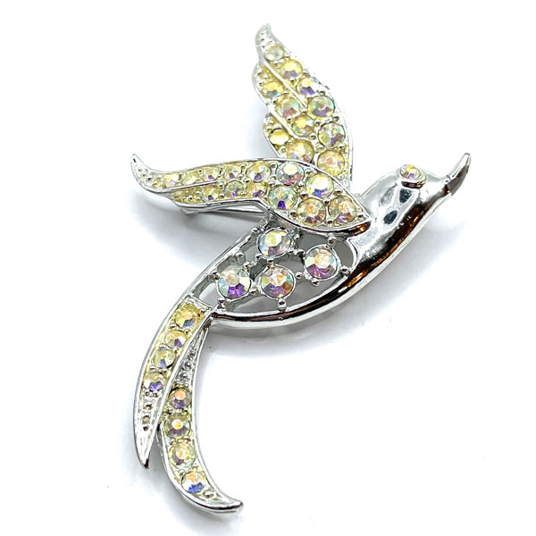 Sarah Coventry bird brooch