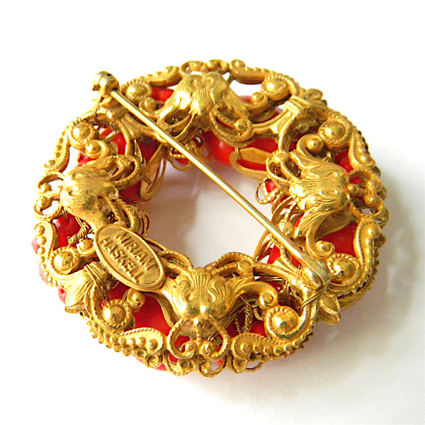 Miriam Haskell brooch