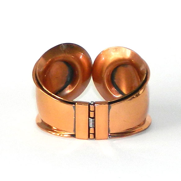 Renoir copper clamper bracelet