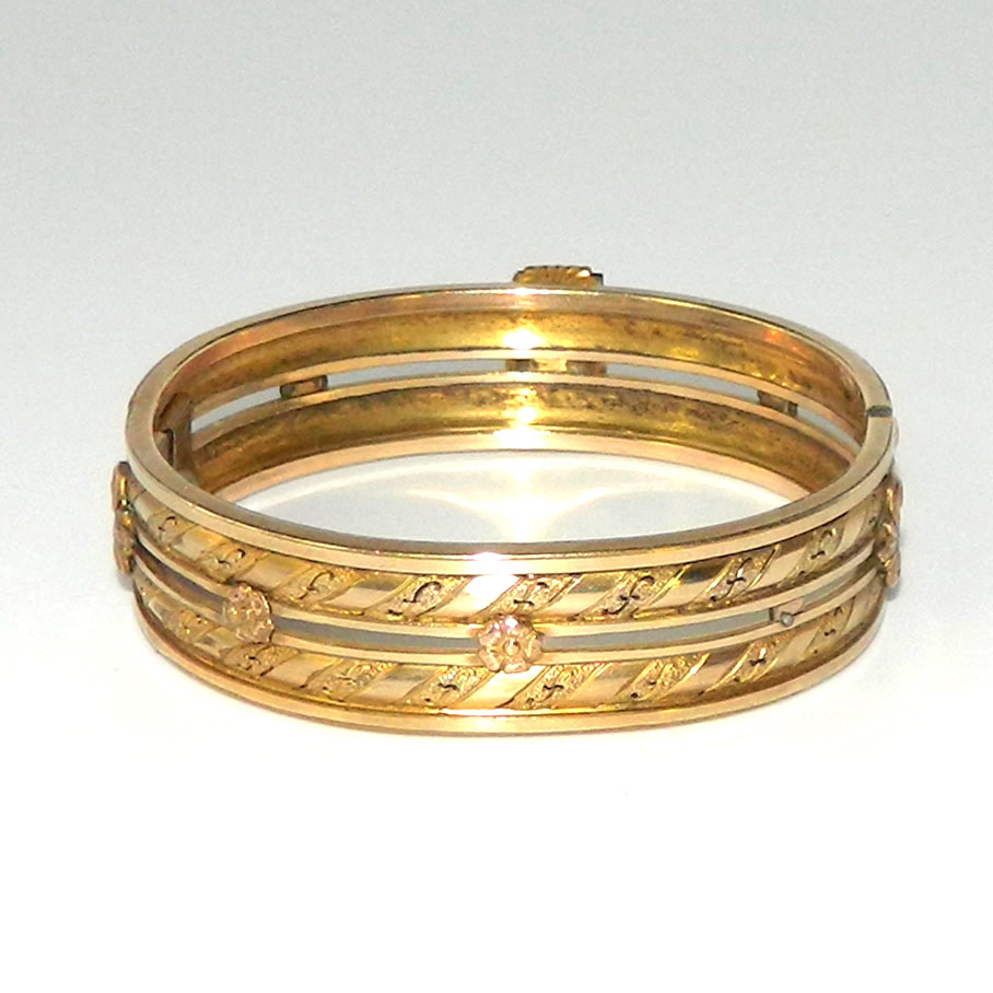 Antique bangle bracelet