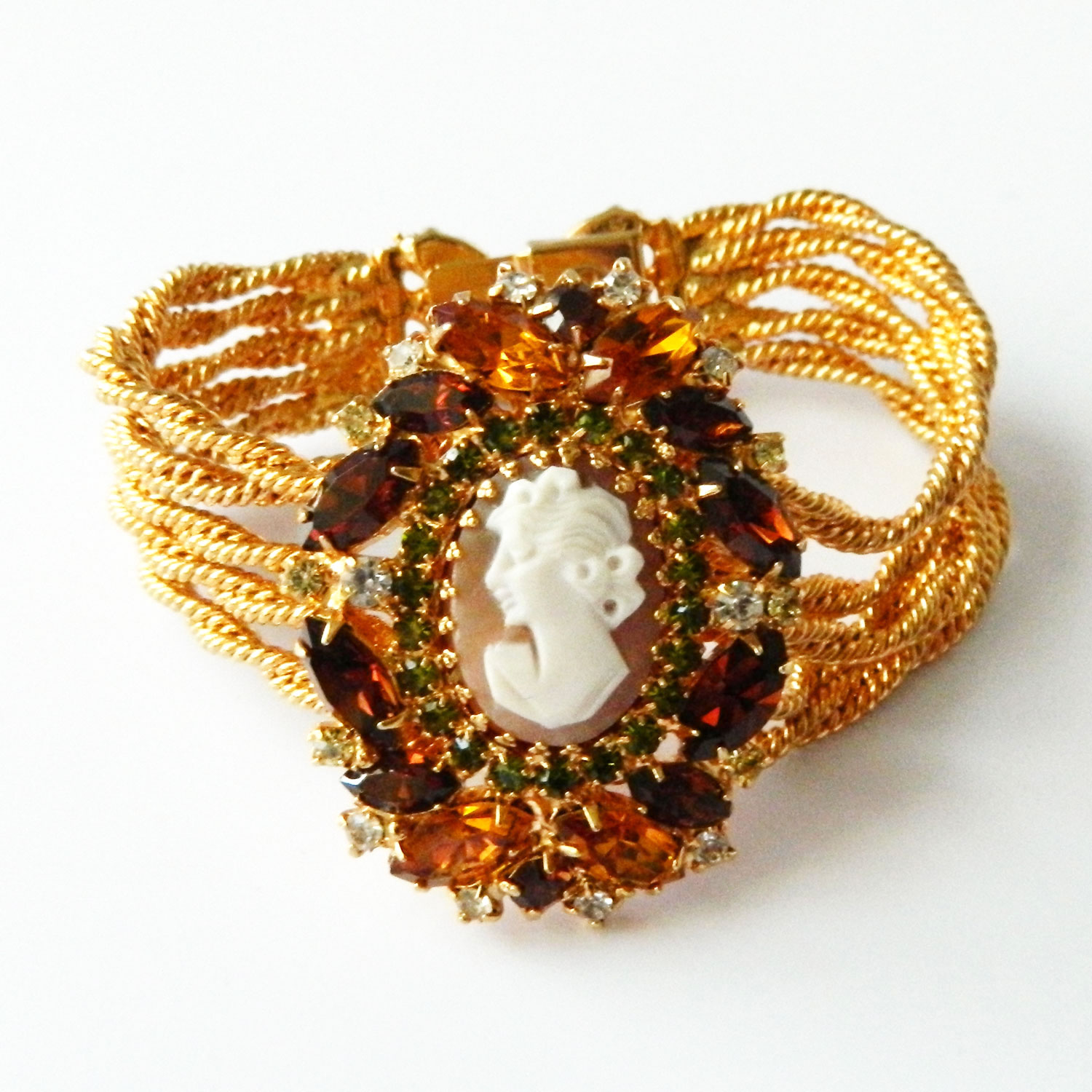 Hobe rhinestone bracelet