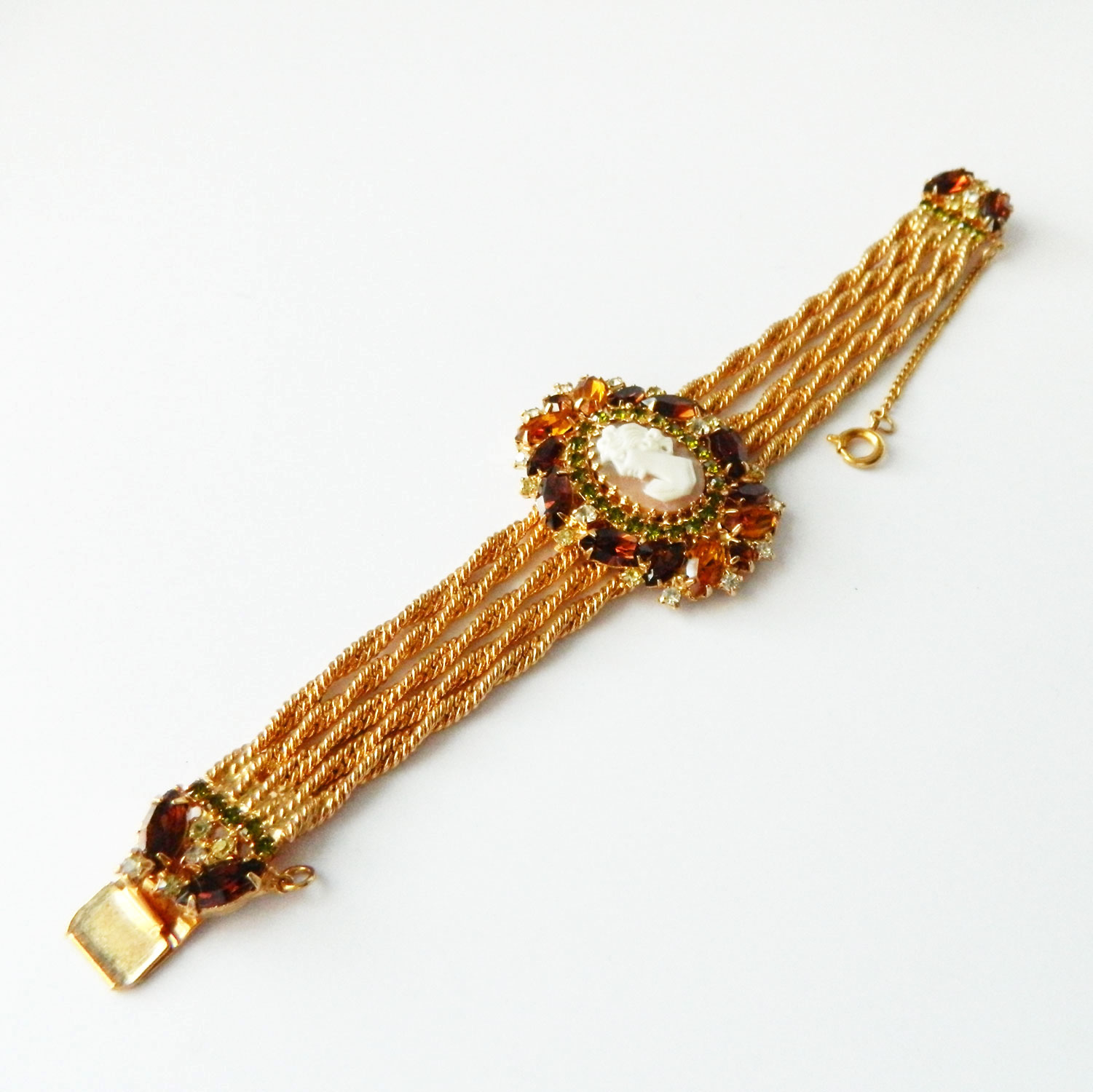 Hobe rhinestone bracelet