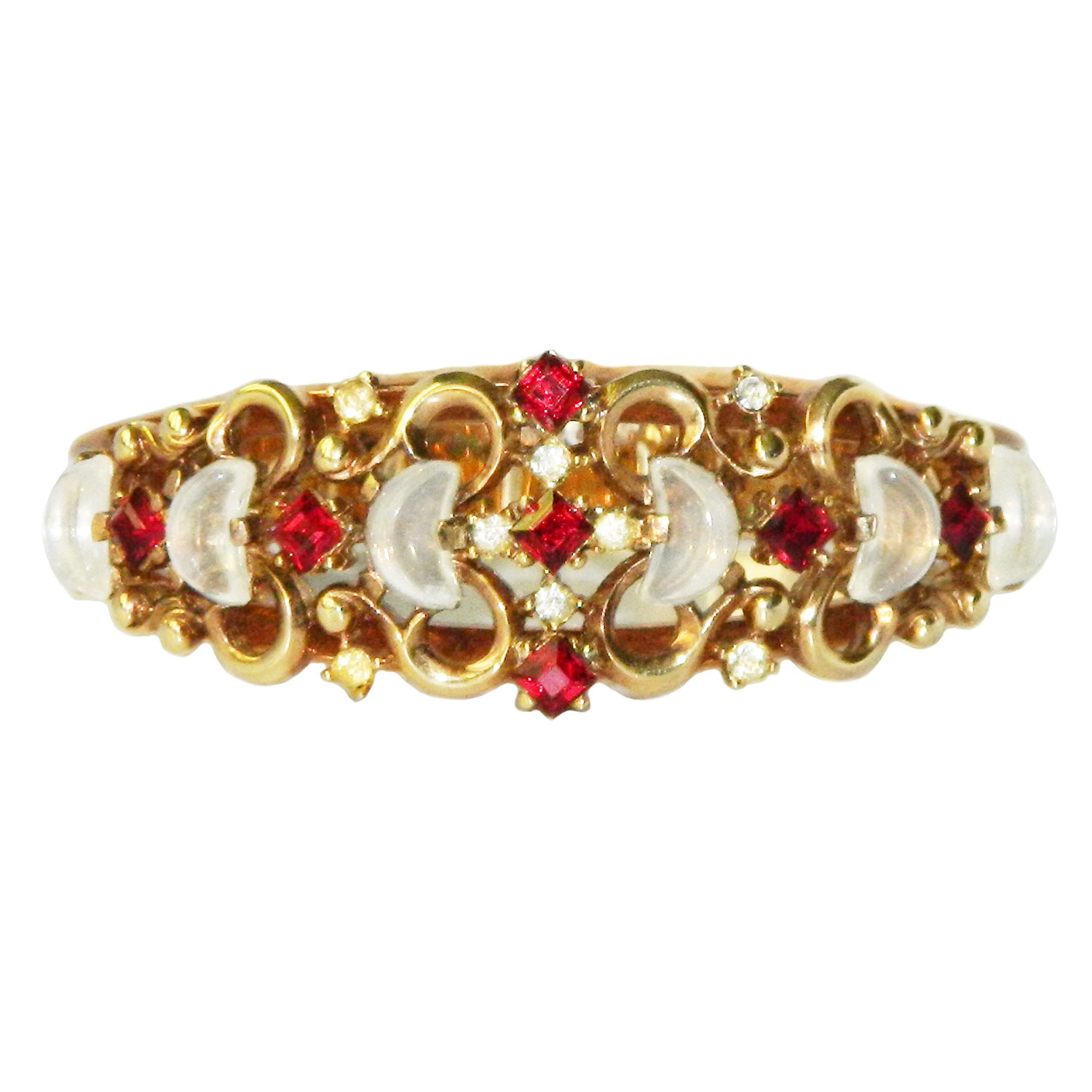 Trifari rhinestone bracelet