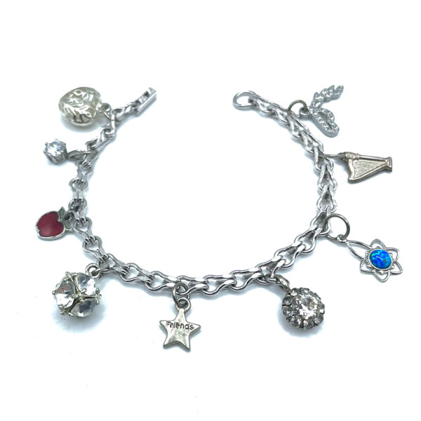 vintage charm bracelet