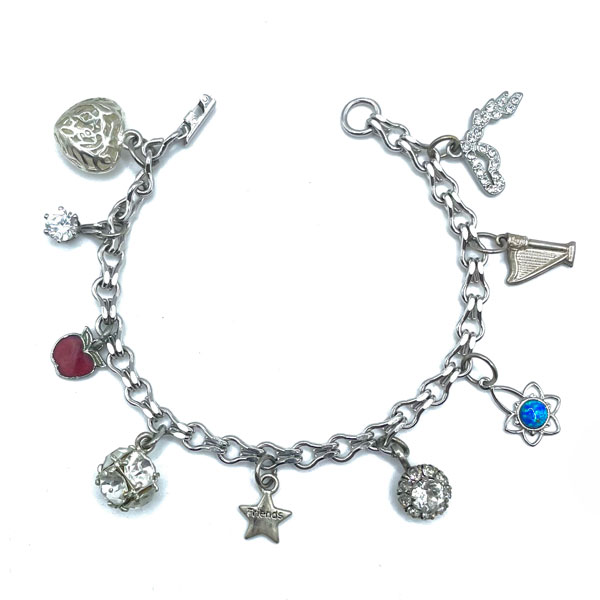 vintage charm bracelet