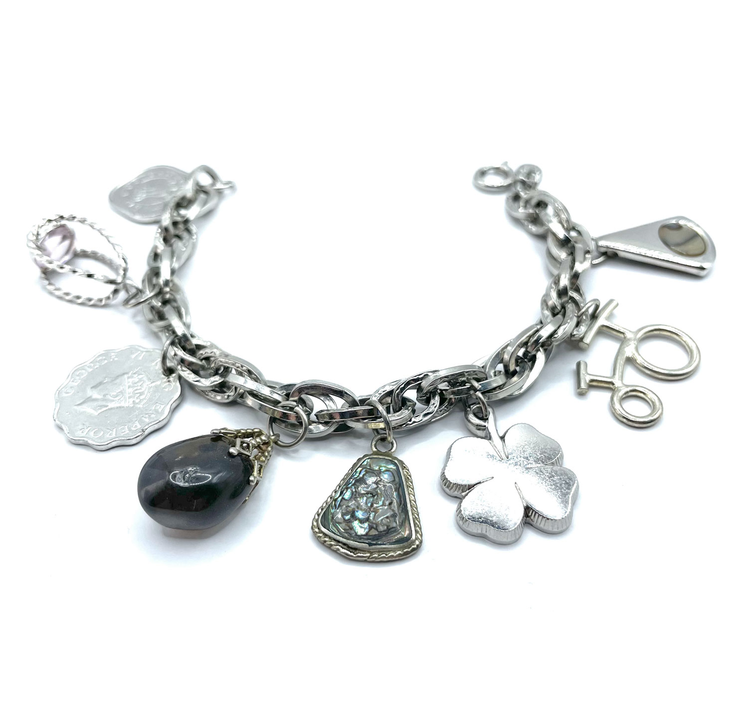Vintage charm bracelet