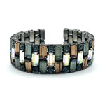 Weiss rhinestone cuff bracelet